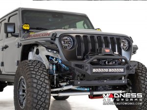 Jeep Wrangler JL Tube Fenders - Stealth Fighter - Front - w/o Turn Signal / Running Lights